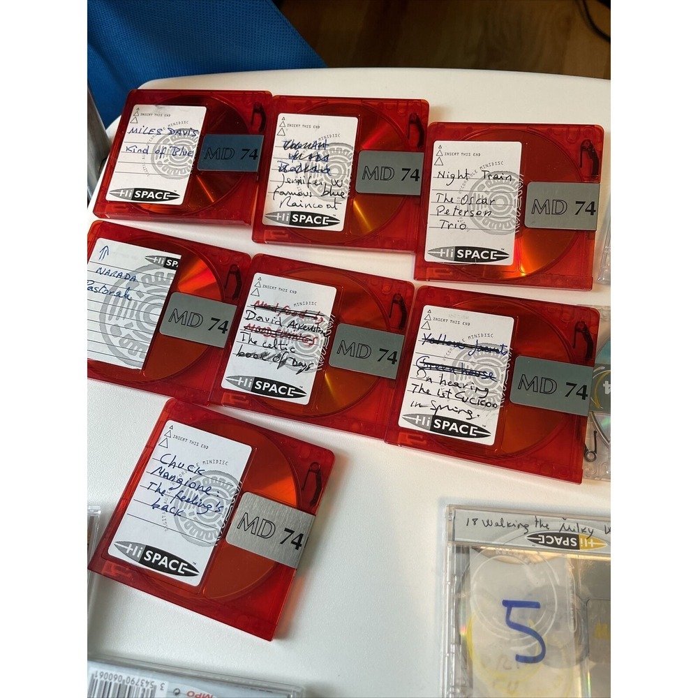 Lot Of 17 Recordable Mini Disc - Picture 4 of 12